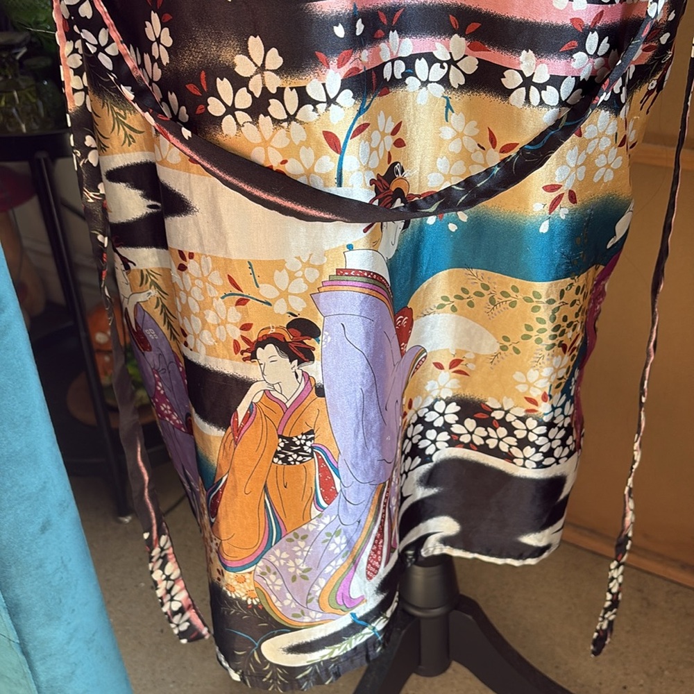 Kimono Style Robe/Coverup - Picture 3 of 6